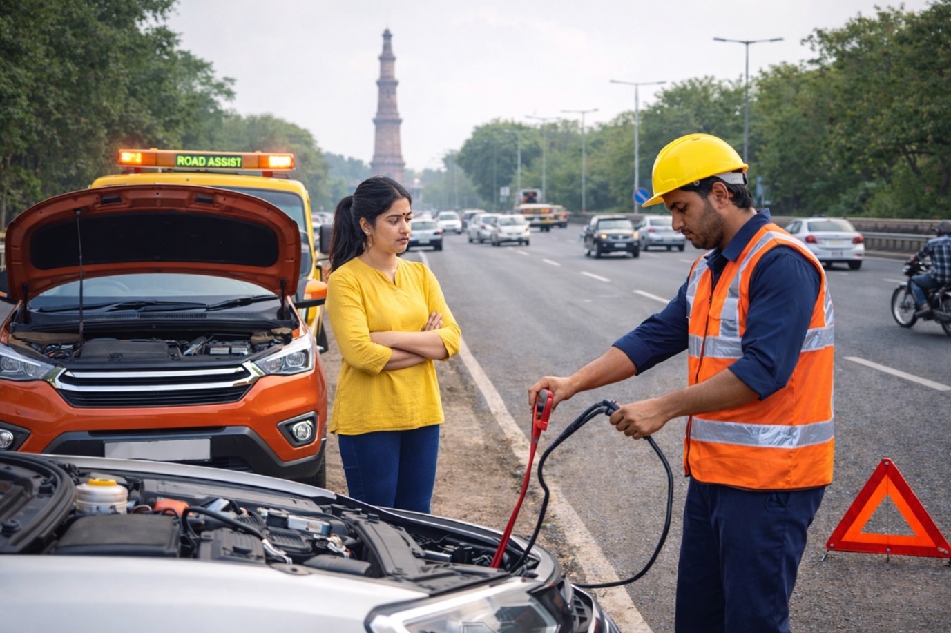 Car Breakdown on Highway: What to Do and How RSA Helps Instantly